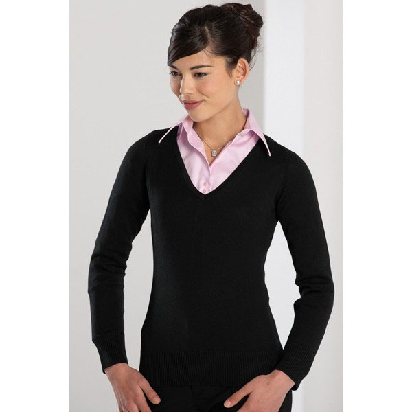 Bluza V-Neck Knitted Pullover - 219.00 